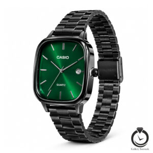 ساعت مردانه کاسیو مشکی سبز casio-2657-mb-g