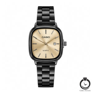 ساعت کاسیو مردانه مشکی شامپاینی casio-2657-mb-sh