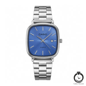 ساعت مردانه کاسیو نقره ای آبی casio-2657-ms-bl