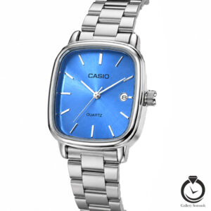 ساعت مردانه کاسیو نقره ای آبی casio-2657-ms-bl