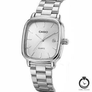 ساعت مردانه کاسیو نقره ای سیلور casio-2657-ms-s