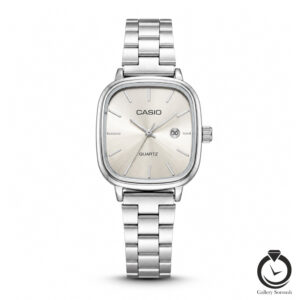 ساعت زنانه کاسیو نقره ای خاکستری casio-2657-ws-gr