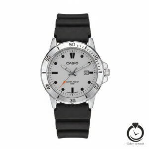 ساعت مردانه کاسیو مشکی خاکستری casio-169-mbs-gr