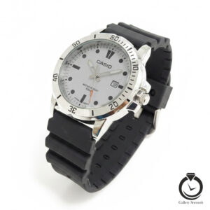 ساعت مردانه کاسیو مشکی خاکستری casio-169-mbs-gr