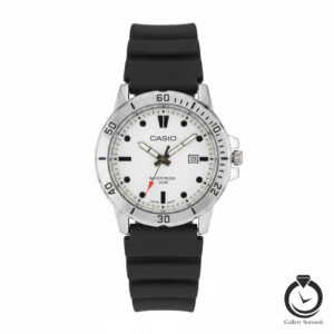ساعت مردانه کاسیو مشکی سیلور casio-169-mbs-w