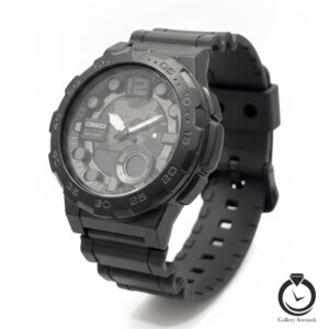 ساعت اسپرت کاسیو مشکی casio-aeq-100w-1b