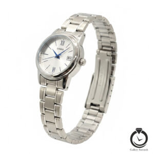ساعت زنانه کاسیو نقره ای سیلور casio-ltp-v002d-7b3