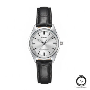ساعت زنانه کاسیو مشکی سیلور casio-ltp-v005l-7a