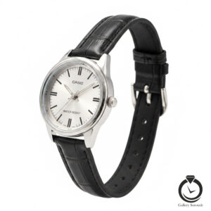 ساعت زنانه کاسیو مشکی سیلور casio-ltp-v005l-7a