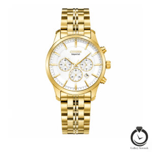ساعت مردانه سیتیزن طلایی سیلور citizen-9766-mg-s