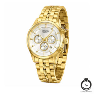 ساعت مردانه سیتیزن طلایی سیلور citizen-9766-mg-s