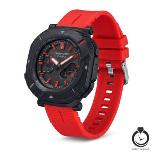 ساعت اسپرت جیشاک قرمز g-shock-2387-r