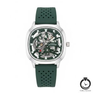 ساعت اسپرت لی کوپر سبز نقره یا leecooper-531-gs-g
