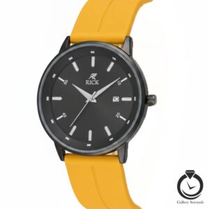 ساعت اسپرت ریک زرد مشکی rick-8801-y-b