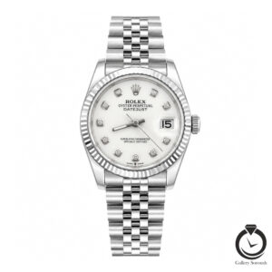 ساعت مردانه رولکس نقره ای سفید rolex-datejust-1014l-ms-w