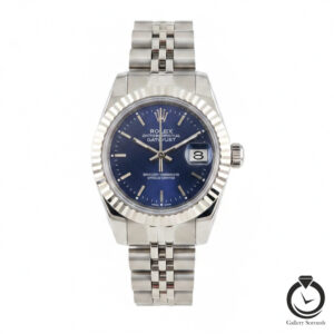 ساعت زنانه رولکس نقره ای سرمه ای rolex-datejust-1022s-ws-n