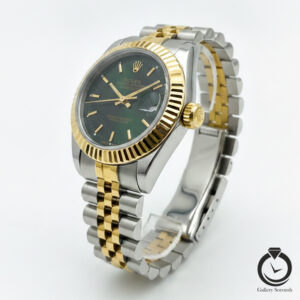 ساعت زنانه رولکس طلایی نقره یا سبز rolex-datejust-1023m-wsg-g