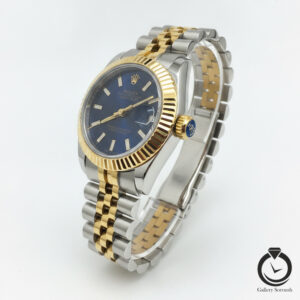 ساعت زنانه رولکس طلایی نقره یا سرمه ای rolex-datejust-1023m-wsg-n