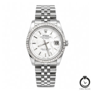 ساعت مردانه رولکس نقره ای سفید rolex-datejust-1024l-ms-w