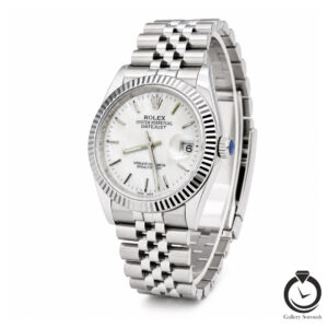 ساعت مردانه رولکس نقره ای سفید rolex-datejust-1024l-ms-w