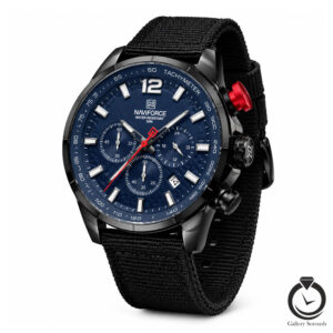 ساعت نیوی فورس مشکی naviforce-8002-mb-b