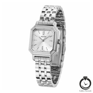 ساعت زنانه آلپینا نقره ای سیلور alpina-5169-ws-s