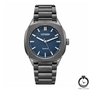 ساعت مردانه سیتیزن مشکی سرمه ای citizen-v192-mb-n