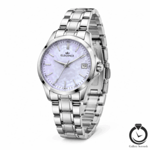 ساعت زنانه الگانس نقره ای یاسی صدفی elegance-2312-ws-pr
