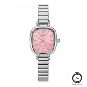 ساعت زنانه اسپریت نقره یا صورتی esprit-3040-ws-p