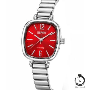 ساعت زنانه اسپریت نقره ای قرمز esprit-3040-ws-r