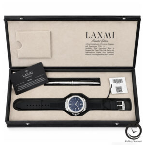 ساعت مردانه لاکسمی مشکی نقره ای laxmi-8927-3