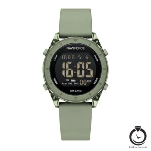 ساعت زنانه نیوی فورس سبز کاج naviforce-7108-wg