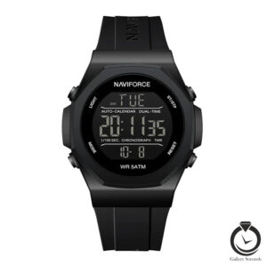 ساعت مردانه نیوی فورس مشکی naviforce-7117-mb