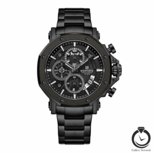 ساعت مردانه نیوی فورس مشکی naviforce-8065-mb-b