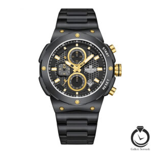 ساعت مردانه نیوی فورس مشکی naviforce-8072-mb-b