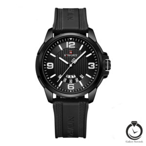 ساعت مردانه نیوی فورس مشکی naviforce-9215-mb