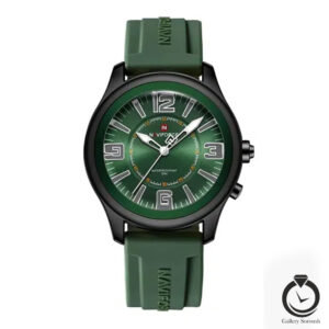 ساعت مردانه نیوی فورس سبز مشکی naviforce-9256-mg