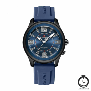 ساعت مردانه نیوی فورس سرمه ای مشکی naviforce-9256-mn