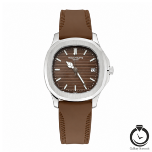 ساعت زنانه پتک فیلیپ قهوه ای سیلور patekphilippe-6877-mbr-sbr