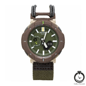 ساعت اسپرت پروترک سبز قهوه ای g-shock-protrek-23888-g-br
