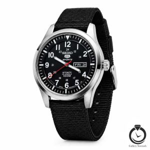 ساعت مردانه سیکو مشکی نقره ای مشکی seiko-0280-mb-sb
