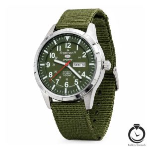ساعت مردانه سیکو سبز نقره ای سبز seiko-0280-mg-sg