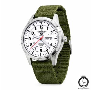 ساعت مردانه سیکو مشکی سفید seiko-0280-mg-sw