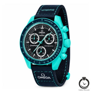 ساعت اسپرت امگا سواچ سرمه ای تیفانی omegaswatch-so33n100