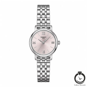 ساعت زنانه تیسوت نقره ای صورتی tissot-3020-ws-p
